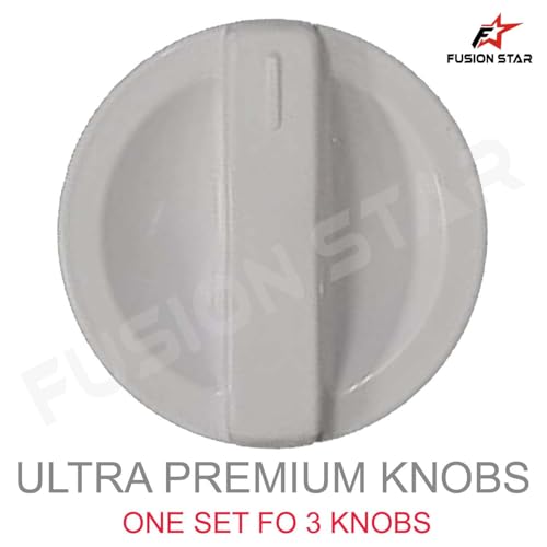 Image of FUSION STAR Knob Compatible with Godrej WS 800 PDS | WS 820 PDL | WS 900 PDS Am Mz | WS 800 PD | Model Semi Automatic Top Loading Washing Machine (Pack of 3) (FS-36)