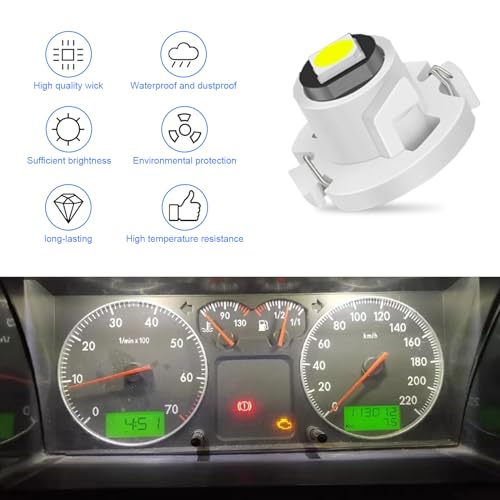 Pack 10 Lámparas LED T4.2 para Tablero de Auto miniatura 4