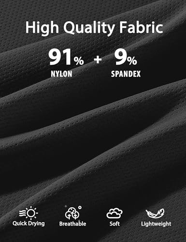 Image of Somaibo Boys Athletic Shirts Mesh Kids Short Sleeve T-Shirts Quick Dry Youth Activewear Tops for Teens