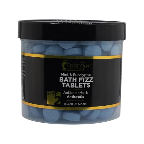FOOTSPA - Bath Fizz, Mint & Eucalyptus - Relaxing Aromatherapy - 42 Ounces