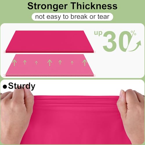Image of misaya 4 Packs Disposable Plastic Table Cloth, 84 inch Round Waterproof Tablecloth, Leakproof & Sturdy Decorative Table Covers for Picnic, Party, Outdoor and Back to School, Hot Pink