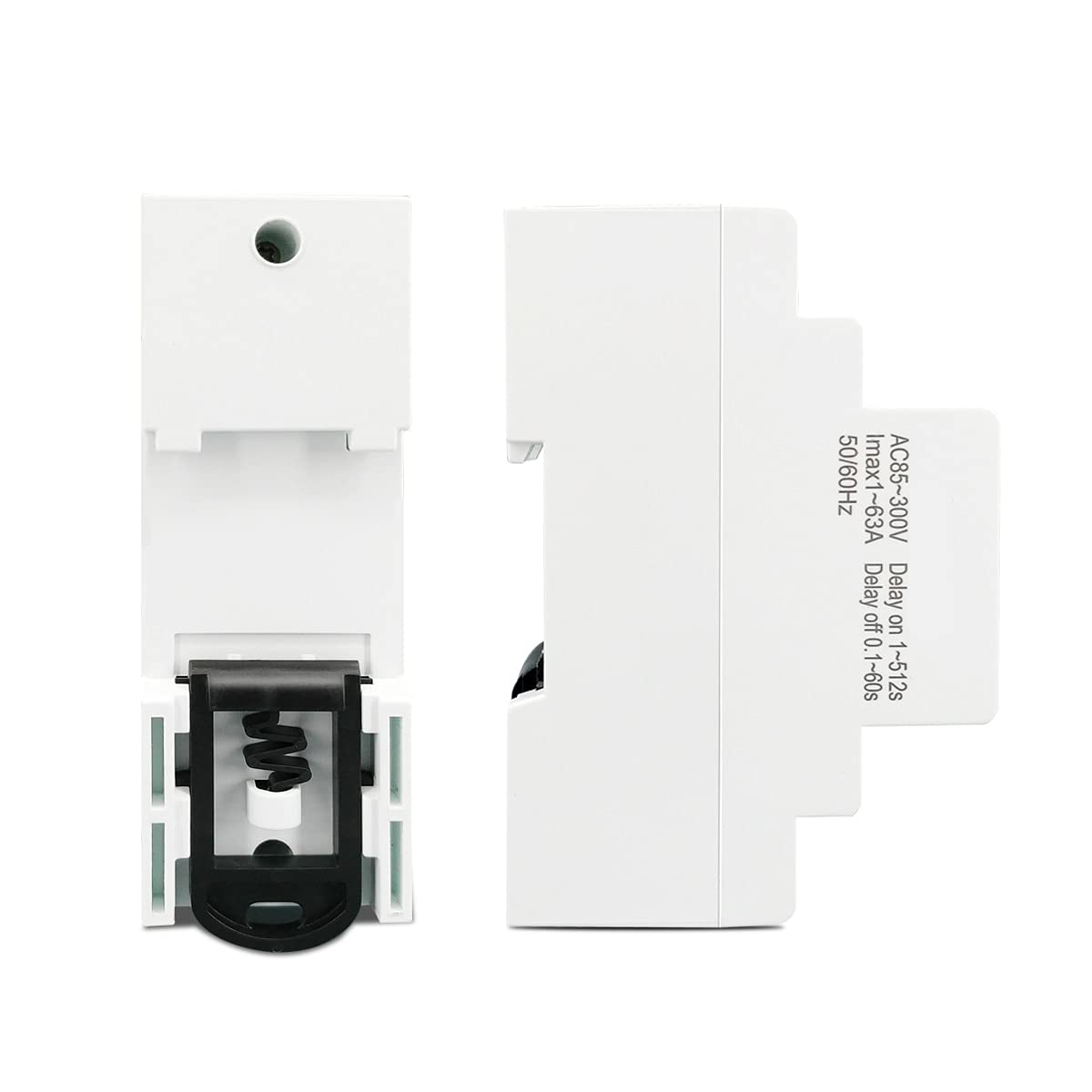 Disjoncteur,Disjoncteur Différentiel 6 3A 80A 110V 230V Rail DIN RÉGLABLÉ DU SOUS DE DISTRACTIVES DE PROTECTEUR DE TENSION DE PROTECTEUR DE PROTECTEUR DE PROTECTEUR DE COURANT Voltmètre KWh (Size : 6