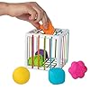 Fat Brain Toys F251 Fat Brain InnyBin, Kids Preschool, Shape Sorter, Sorting Building Sets, Early Development Toy for…