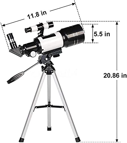 Telescopio Astronómico Refractor 70 mm Apertura 300 mm Focal miniatura 3