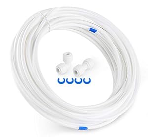 ilauke 15m Kühlschrankschlauch Wasserzulaufleitung Anschluss-Set