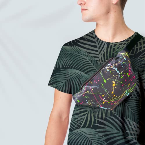Funny Guy Mugs Paint Splatter Premium Fanny Pack - Image 3