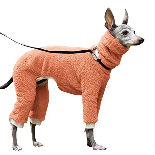 Esobo Fashion Winter Dog Warm Coat Jacket Four-Legged Neck Warm Pet Sweaters for Small Medium Large...