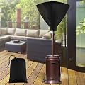 KHZSPP Heater Cover Easy-Going Patio Heater Top Covers,with Zipper and Storage Bag,Waterproof Outdoor Round 34"D Heater Cover Top for Standing Heat,Dustproof,for Outdoor Heater Heads 85x75 cm