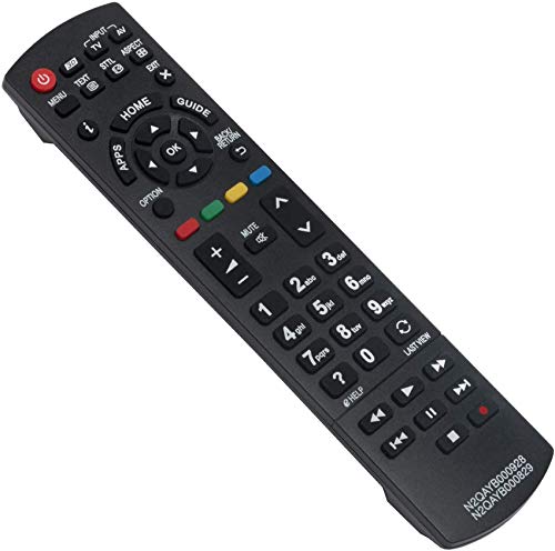 ALLIMITY N2QAYB000928 Remote Control Replaced for Panasonic Vier TV TX-39AST656 TX-39ASW754 TX-39ASX659 TX-47AS740E TX-47AS750E TX-47ASE650 TX-47ASM651 TX-47ASW754 TX-55AS740E