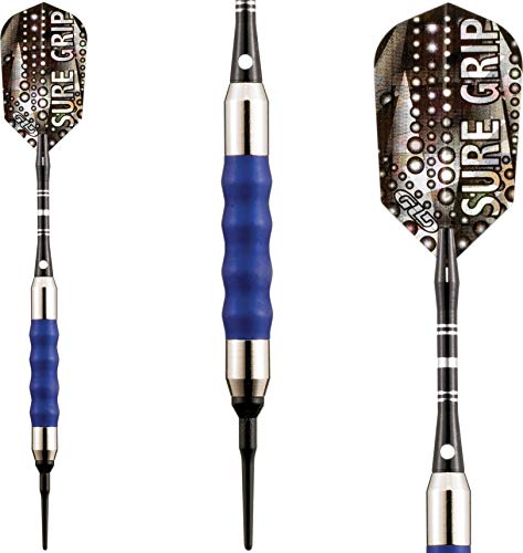 Viper Sure Grip Soft Tip Darts, Blue, 16 Grams #TOP5