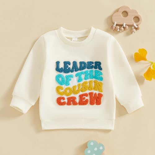 Toddler Kids Cousin Crew Shirt for Boy Girl Era Big Cousin