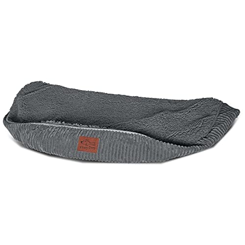 Floppy Dawg Universal Round Dog Bed Replacement Cover. Removable And Machine Washable Cover For Donut And Round Beds. Extra Large 43W. Gray With Gray Top thumb #5