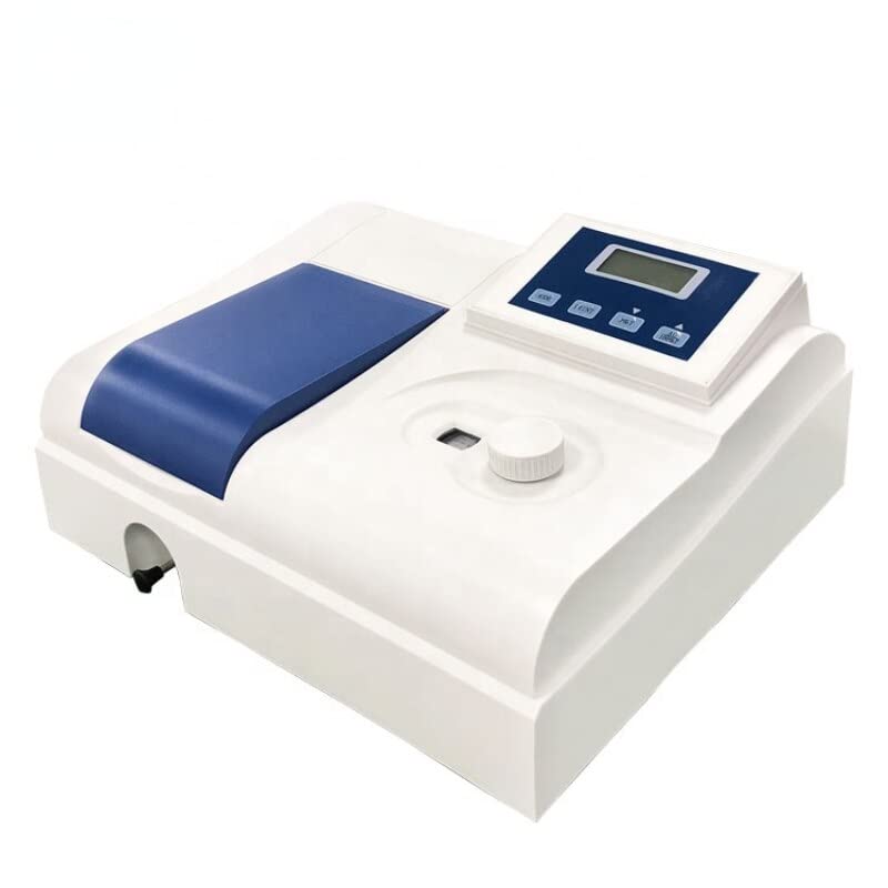 Laboratory 200-1000nm 2nm Standard Spectrophotometer 5-50mm Cuvette Visible