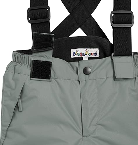Playshoes Pantaloni Da Neve, Pantaloni Da Sci, Pantaloni Da Snowboard Unisex - Bambini E Ragazzi, Grigio, 116 - 3