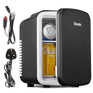 Reemix Mini-koelkast, 4 liter/6 blikjes (zwart)