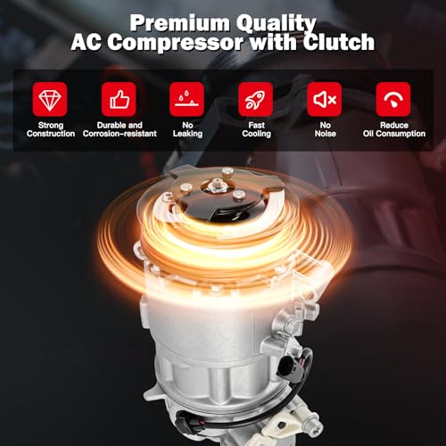 Image of Air Conditioning Compressor for BMW 118i 120i 320i 1.6L 2.0L 2.2L 2005-2013