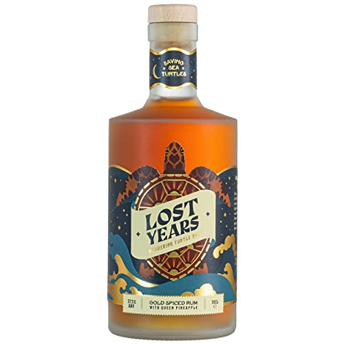 Golden Spiced Rum with Queen Pineapple | Each Purchase Saves Ten Baby Turtles, 70cl