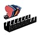 Huthalter Cap Halterung, Desktop Baseballkappen Organizer 29×7.6×5.8cm, Cap Aufbewahrung Zur PräSentation Von Baseballkappen, Kann Gespeichert Werden 7 HüTe Aufbewahren(Schwarz)
