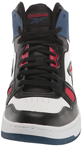 Reebok Unisex Resonator Mid Running Shoe, White/Black/Batik Blue, 8 Us Men #TOP1