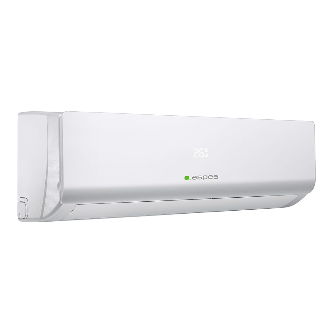 Aspes Aire Acondicionado Split, 18000 BTU AAAS1800W. Bomba de Calor, Temporizador, Clasificación Energética A++