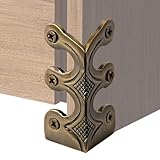 Sockelleistenschutz – Eckenschutz aus massivem Messing | dekorative Sockelleistenabdeckungen für den privaten oder gewerblichen Gebrauch | Antike Kantenschoner für Sockelleisten und Skiffer | Home