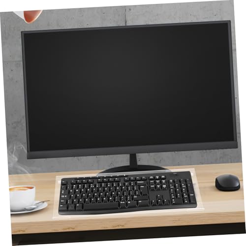 Support de clavier transparent pour bureau et télétravail ergonomique