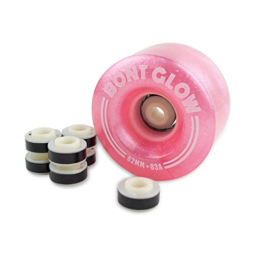Bont Skates - Magnet Core Replacement Spacer for Glow Light Up LED Quad Roller Skate Wheels (8 pcs)
