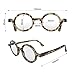 LONDON MOLE® Moley reading glasses | Cool round shaped readers | Men’s Women’s Unisex | Spring hinges