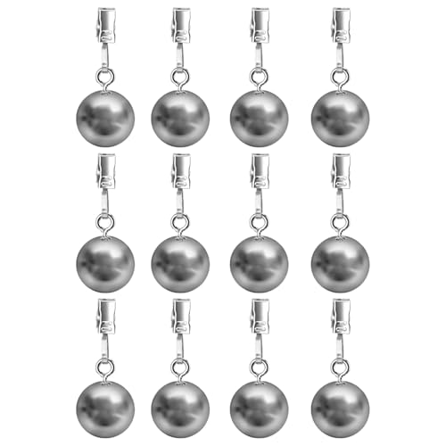 Pesas para mantel, soporte de acero inoxidable, soporte para cortinas de fiesta con abrazadera, para picnic, fiesta, comedor, cocina, patio, camping, cortinas de ducha, boda al aire libre
