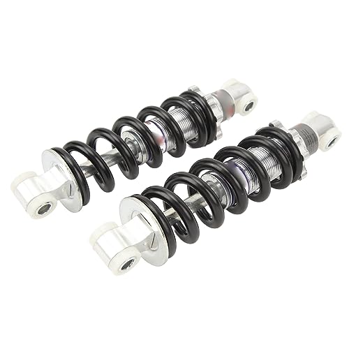2PCS 170mm Rear Shock Absorbers, Adjustable Damping, Universal Compatibility for Electric Bike Motorcycle ATV Scooter Dirt Pit Bike