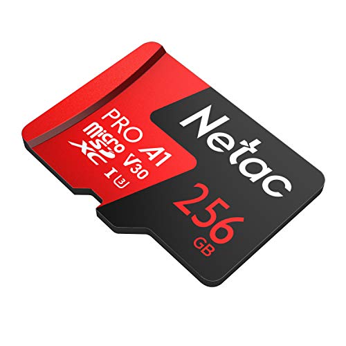 Cartão Memoria MicroSd 256GB Extreme Pro Netac c Adap
