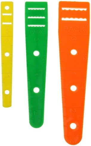 MagiDeal 3 Sizes Assorted Plastic Elastic Glides Guides Threaders Wear Elastic Band Tool DIY Clothing Needleworking Sewing Accessories