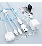 【2025新版】3in2 充電ケーブル iPhone アップルウォッチ 同時充電 3A急速充電 超高耐久性 USB Type C ケーブル iphone 充電コード Apple Watch 充電...