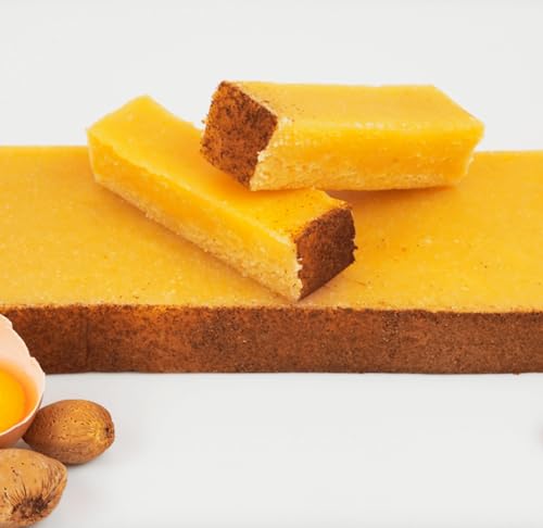 Turrón de Yema Natural Artesana (cortada a mano, una a una) - Juan Verdú Sirvent (650g)