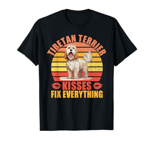 Tibetan Terrier Kisses T-Shirt