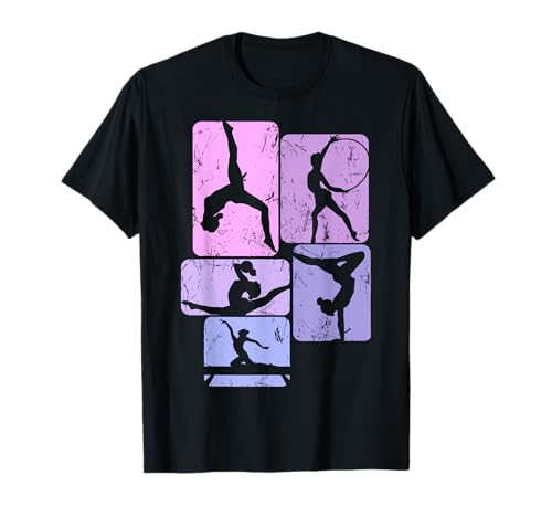 Turnerin Turnen Gymnastik Kinder Mädchen Damen T-Shirt