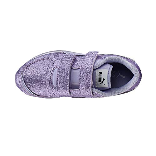 Image of PUMA unisex-child R78 Sneaker, White-Grey Violet, 10.5 M US