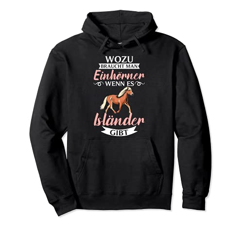 Reiten Kleidung Reitbekleidung Dressurreiten Isländer Pferde Pullover Hoodie
