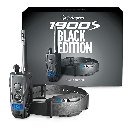 Dogtra 1900S Black Boost & Lock E-Collar Remote Dog Trainer 1-Mil...