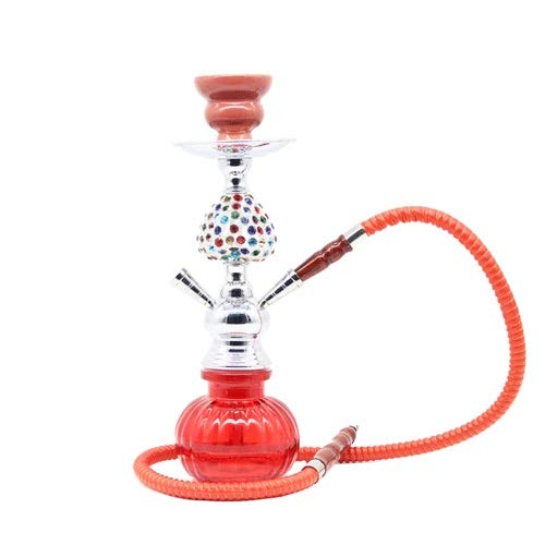 �{�i�V�[�V���p�C�v ���^�o�R ���p�C�v �������ȃp���v�L���^�~�j�T�C�Y Shisha Hookah �i���� NHMT�V�[�V��(Red)