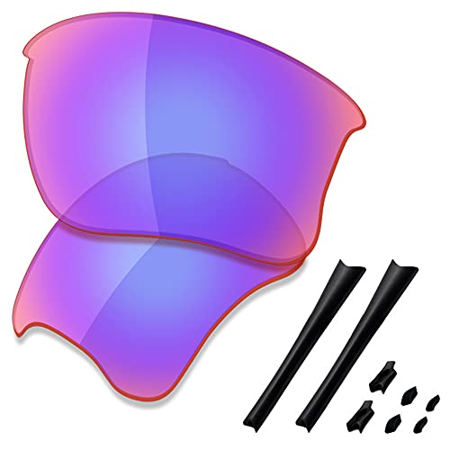 Image of SAUCER Premium Replacement Lenses & Rubber Kits for Oakley Flak Jacket XLJ | Flak Jacket XLJ Low Bridge Fit Sunglasses