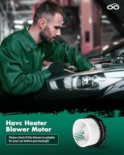 image for SCITOO HVAC Heater Blower Motor with Fan Cage Front 700017 for Ford fo