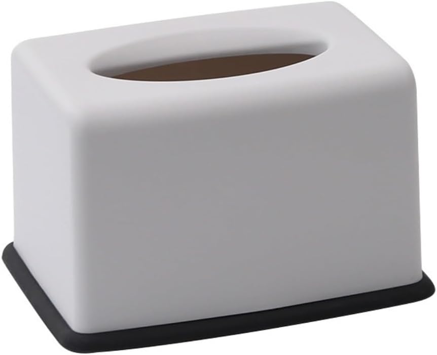 Tissue Box Cover Liftable Tissue Box Living Room Coffee Table Pumping Paper Box Home Desktop Napkin Box Multi-Functional Toilet Paper (Color : Gray, Size : 16cm*12.5cm*11cm)