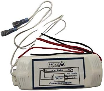 Hi Lo Parijata Plastic 11W UV DC Choke for RO Water Purifier (White, 3 x 4 x 13 cm)