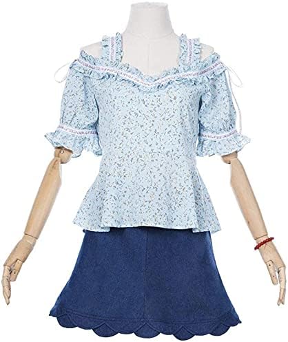 Amazon 衣舞cos 彼女 お借りします 水原千鶴 いちのせ ちづる コスプレ用 Cosplay 衣装 コスプレ衣装 変装 コスチューム イベント仮装 キャラクター仮装 Cos ハロウィン 女性 L コスプレ 仮装 通販