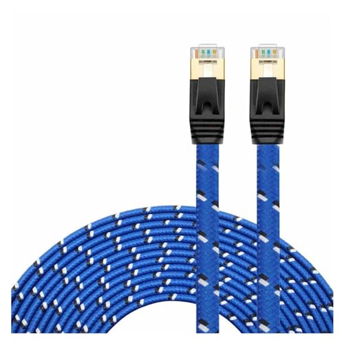 Cable Cat 7 RJ45 Shielded Copper 2 m Azul miniatura 1