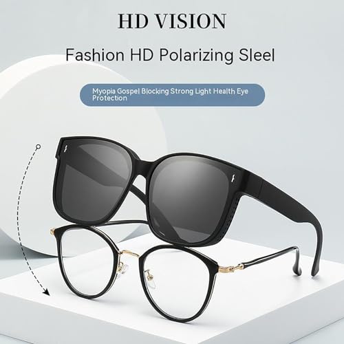 Sunny Buddy Fit over Sunglasses, SunnyBuddy Sunglasses Polarized Fit over Glasses Sunglasses Snap Shades3