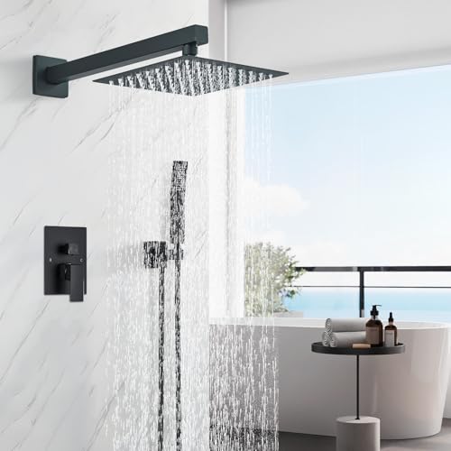 Ackwave ACK-2719843771 Shower Faucet Matte Black Shower System thumb #1