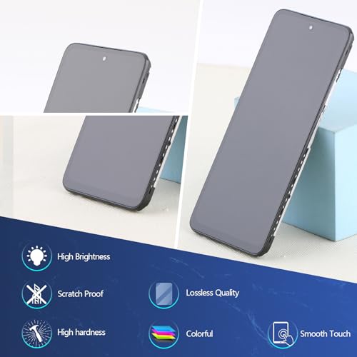 Image of Display for Motorola Moto G Play 2026 XT2615 Screen Replacement for Motorola Moto G 5G 2026 XT2613 LCD Touch Screen Digitizer Assembly with Tools(with Frame)