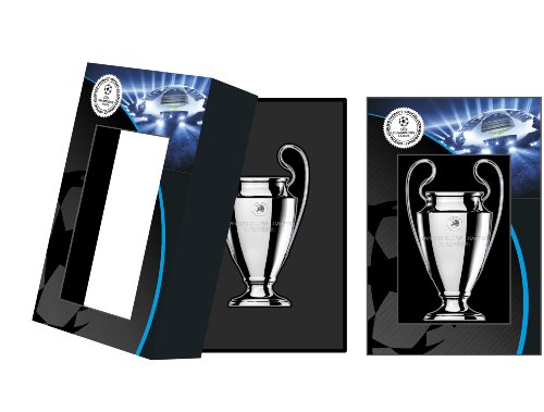UEFA Champions League-Trophée (100 mm), Unisexe, métal, 100 mm - Image 3